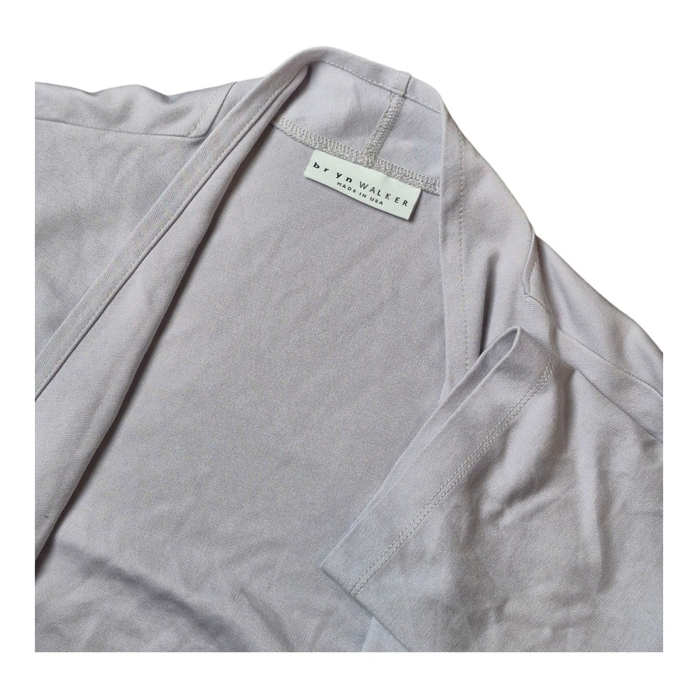 Bryn Walker Women's M Open Front Cardigan Longline‎ Modal Blend Lagenlook
